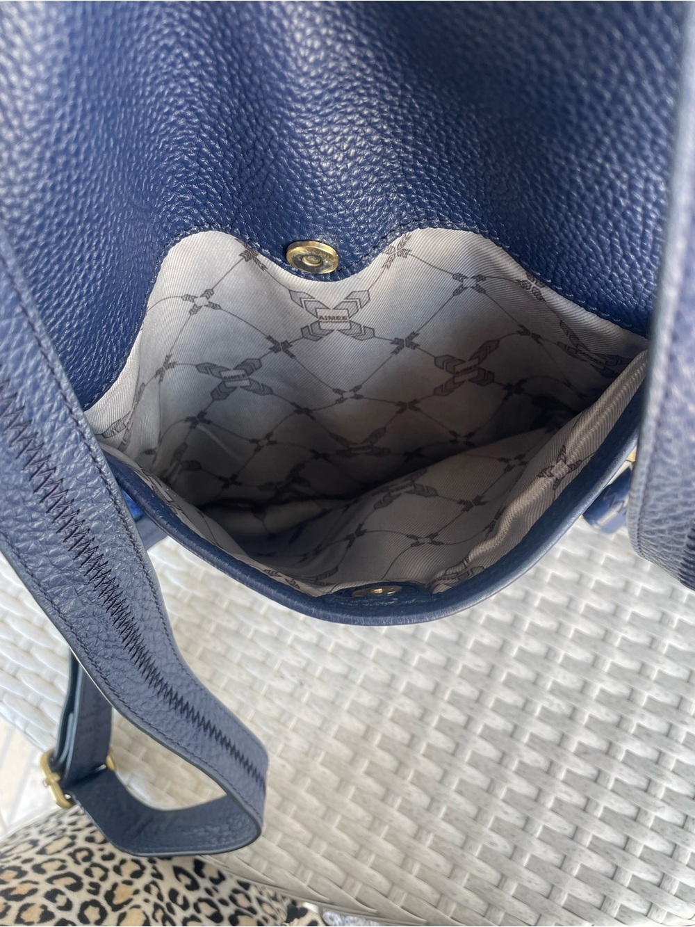aimee kestenberg Backpack with Gold Hardware - Picture 6 of 7